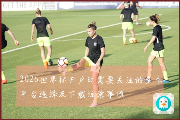 2026世界杯开户时需要关注的多个平台选择及下载注意事项